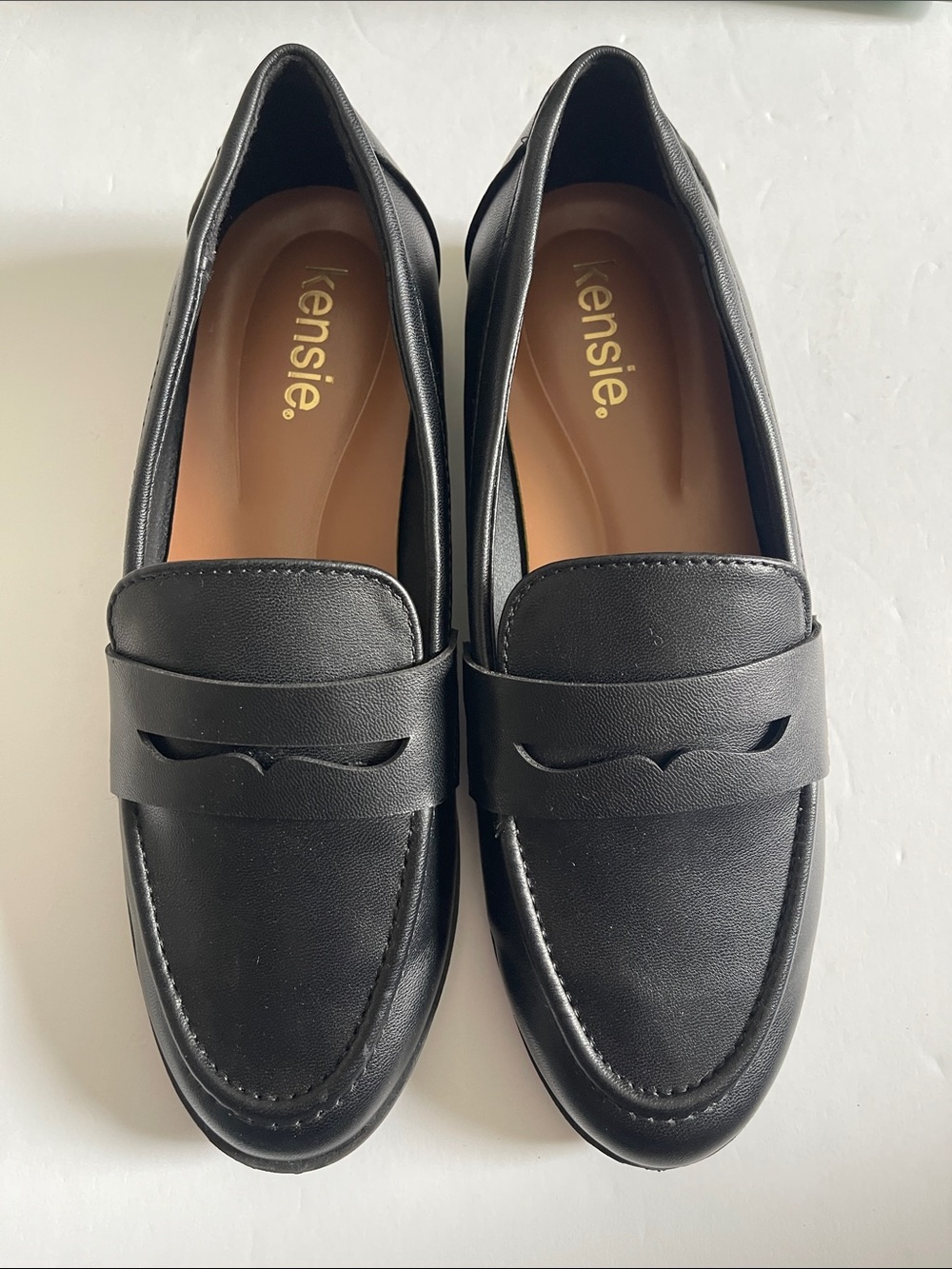 Kensie Gitty Black Womens Loafer 6 1/2 NIB